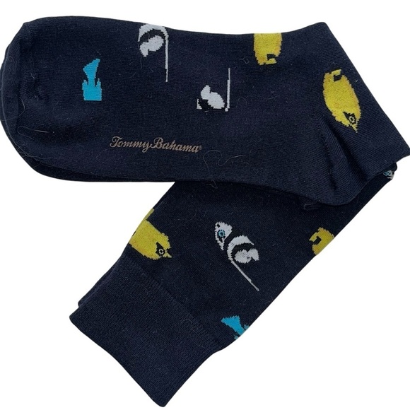 Tommy Bahama Tropical Fish Socks - Picture 1 of 4